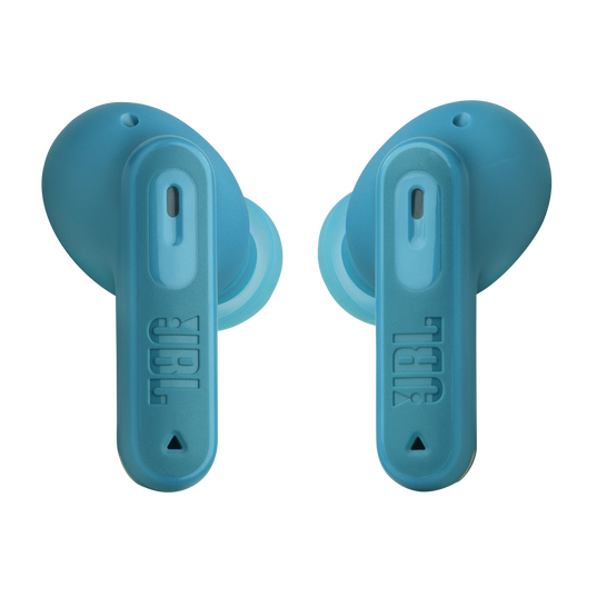 JBL Tune Beam 2 - Turquoise - True Wireless Noise Cancelling Earbuds - Front